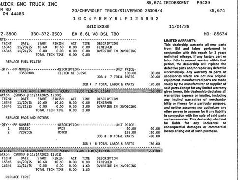 Used 2020 Chevrolet Silverado 2500 High Country w/ Z71 Off-Road Package image 7