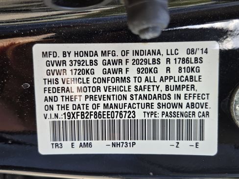 Used 2014 Honda Civic EX image 33