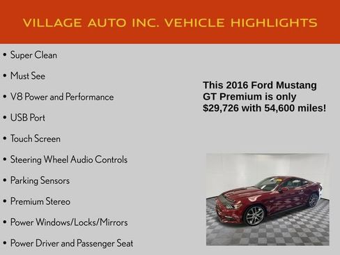 Used 2016 Ford Mustang GT Premium RWD image 7
