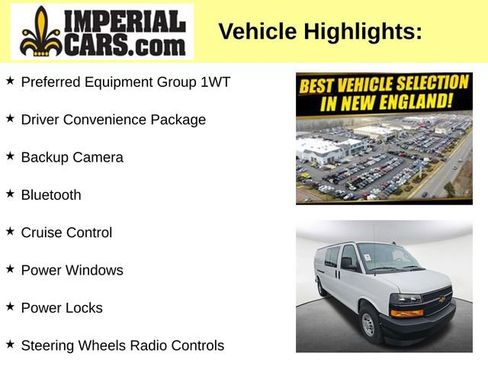 Used 2024 Chevrolet Express 3500 Extended w/ Driver Convenience Package image 3