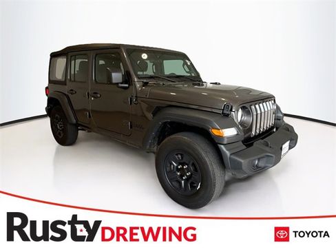 Used 2022 Jeep Wrangler Unlimited Sport image 1