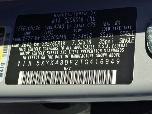 New 2026 Kia Sportage SX FWD image 14