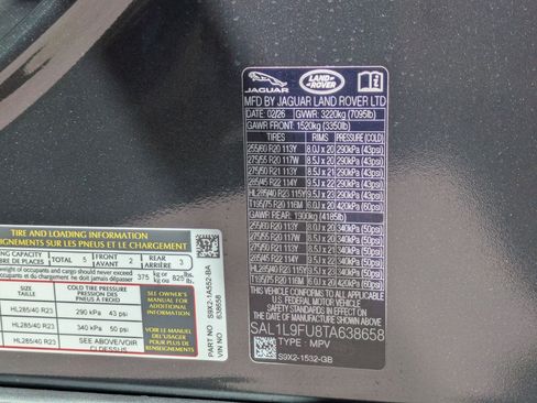 New 2026 Land Rover Range Rover Sport Dynamic SE AWD/4WD image 31