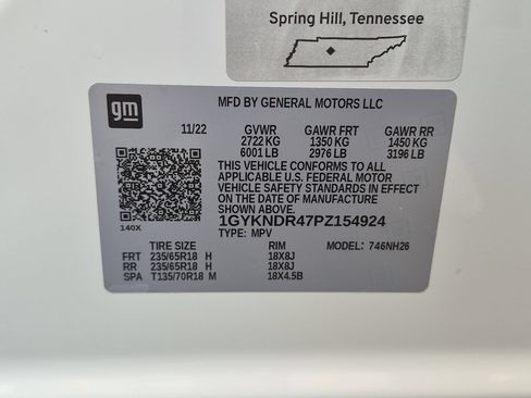 Certified 2023 Cadillac XT5 Premium Luxury w/ LPO, Floor Liner Package AWD/4WD image 32