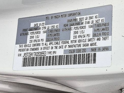 Used 2022 MAZDA CX-9 Touring Plus AWD/4WD image 38