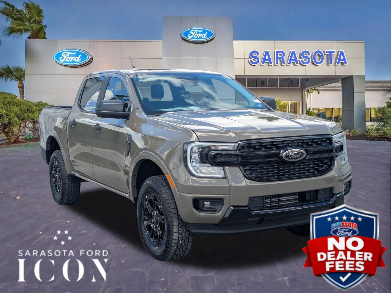 New 2026 Ford Ranger XLT w/ Black Appearance Package RWD image 1