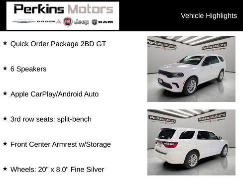 Used 2025 Dodge Durango GT AWD/4WD image 7