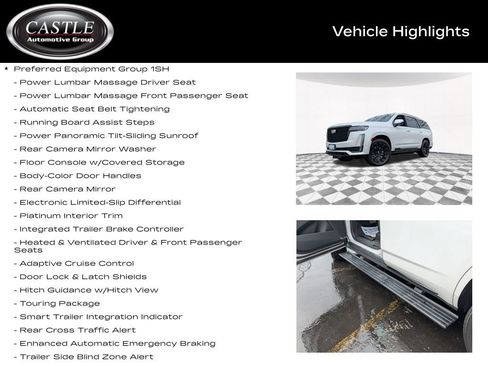Certified 2024 Cadillac Escalade Sport Platinum w/ LPO, ONYX Package AWD/4WD image 4
