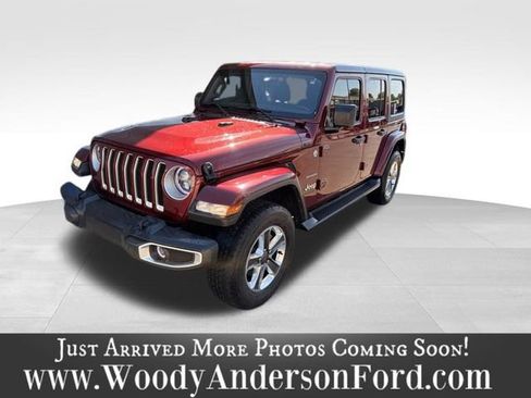 Used 2021 Jeep Wrangler Unlimited Sahara AWD/4WD image 1