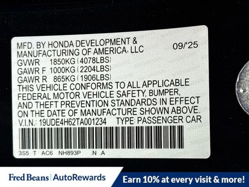 New 2026 Acura Integra A-Spec FWD image 36