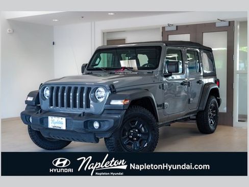 Used 2023 Jeep Wrangler Unlimited Sport AWD/4WD image 1