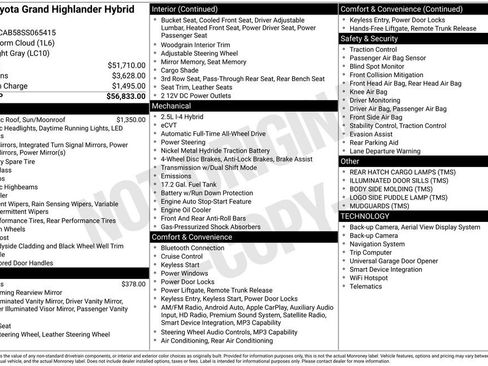 Used 2025 Toyota Grand Highlander AWD Hybrid image 9