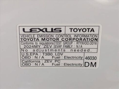 Used 2024 Lexus RZ 300e Premium w/ Technology Package FWD image 26