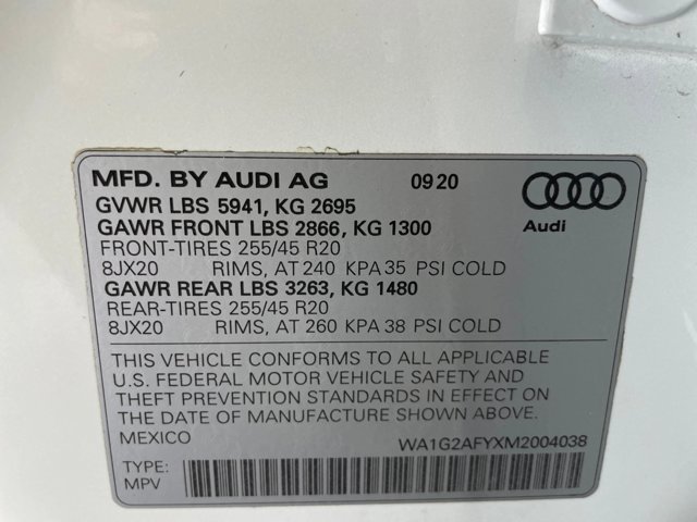 Used 2021 Audi Q5 e Premium w/ Convenience Package AWD/4WD image 24