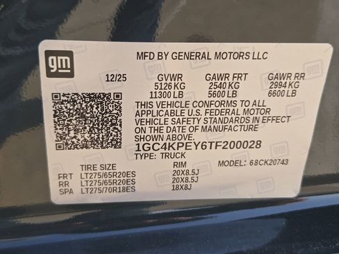 New 2026 Chevrolet Silverado 2500 LTZ w/ LTZ Plus Package image 24