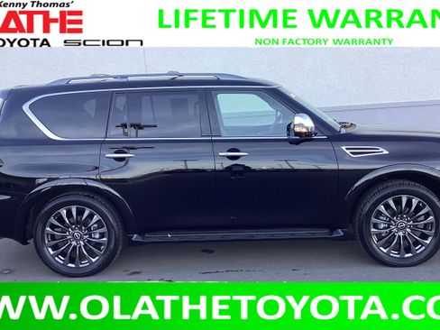 Used 2024 Nissan Armada Platinum w/ Captain's Chairs Package image 1