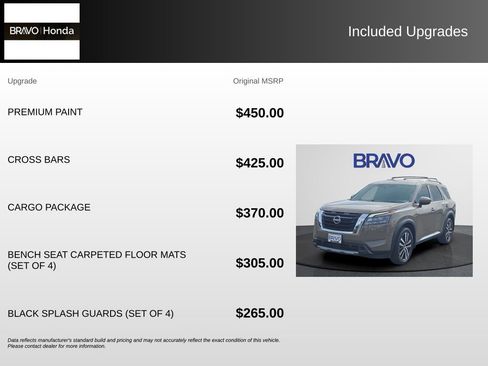 Used 2025 Nissan Pathfinder Platinum w/ Cargo Package FWD image 5