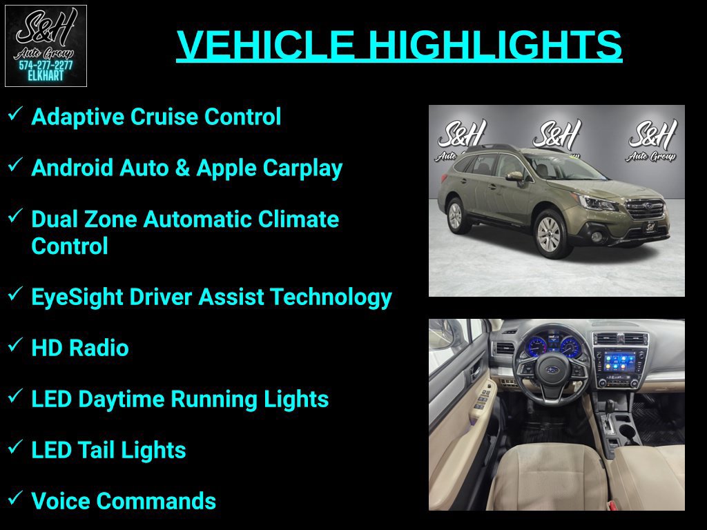 Used 2019 Subaru Outback 2.5i Premium AWD/4WD image 3