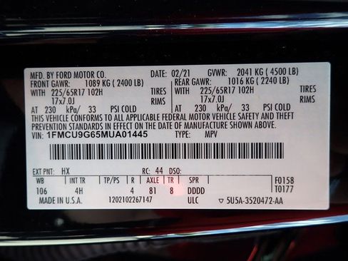 Used 2021 Ford Escape SE image 16