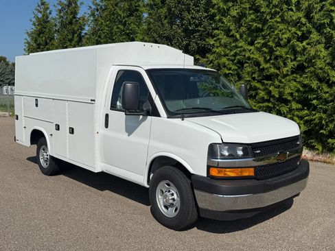 New 2025 Chevrolet Express 3500 w/ Power Convenience Package RWD image 1