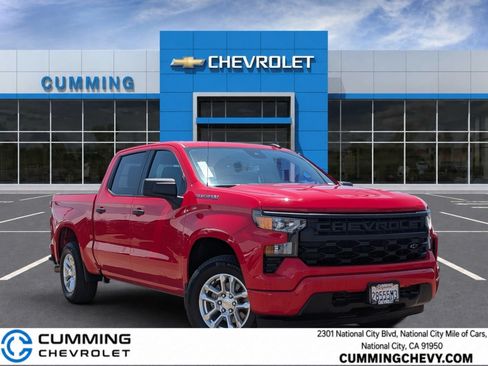 Used 2022 Chevrolet Silverado 1500 Custom RWD image 1