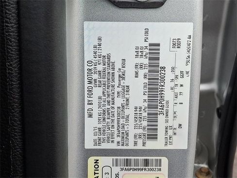 Used 2015 Ford Fusion SE w/ Equipment Group 201A image 26