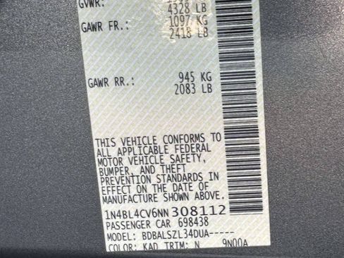 Used 2022 Nissan Altima 2.5 SR FWD image 24