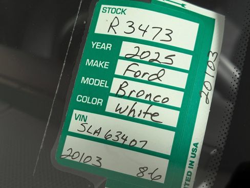 Used 2025 Ford Bronco Big Bend AWD/4WD image 30