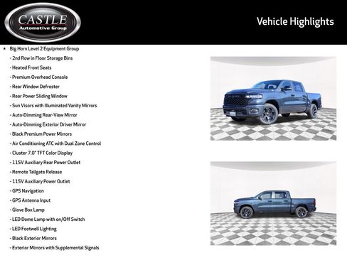 New 2026 RAM 1500 Big Horn AWD/4WD image 3
