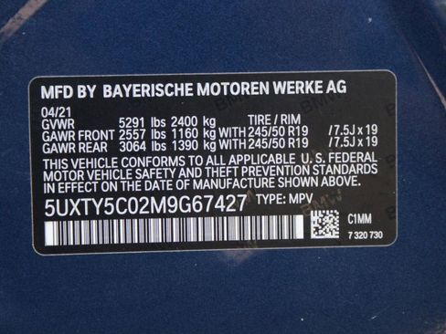 Used 2021 BMW X3 xDrive30i w/ Premium Package image 28