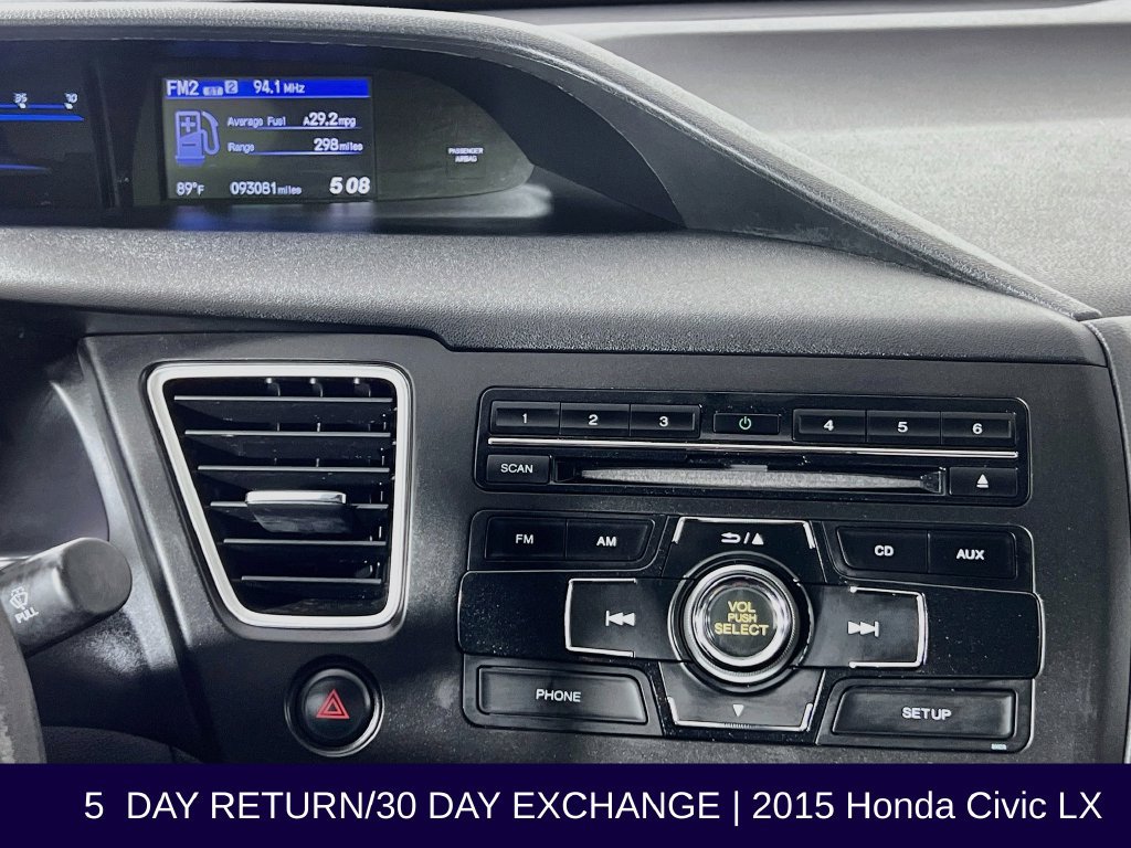 Used 2015 Honda Civic LX image 16
