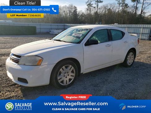 Used 2014 Dodge Avenger SE w/ Quick Order Package 27Z SE V6 FWD image 1