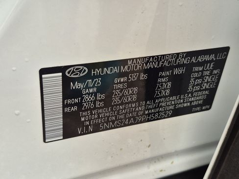 Certified 2023 Hyundai Santa Fe SEL FWD image 31