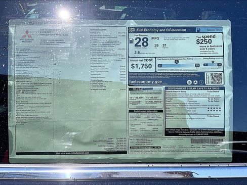 New 2026 Mitsubishi Outlander FWD image 14