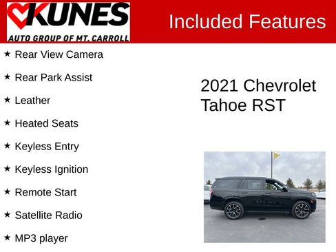 Used 2021 Chevrolet Tahoe RST image 3