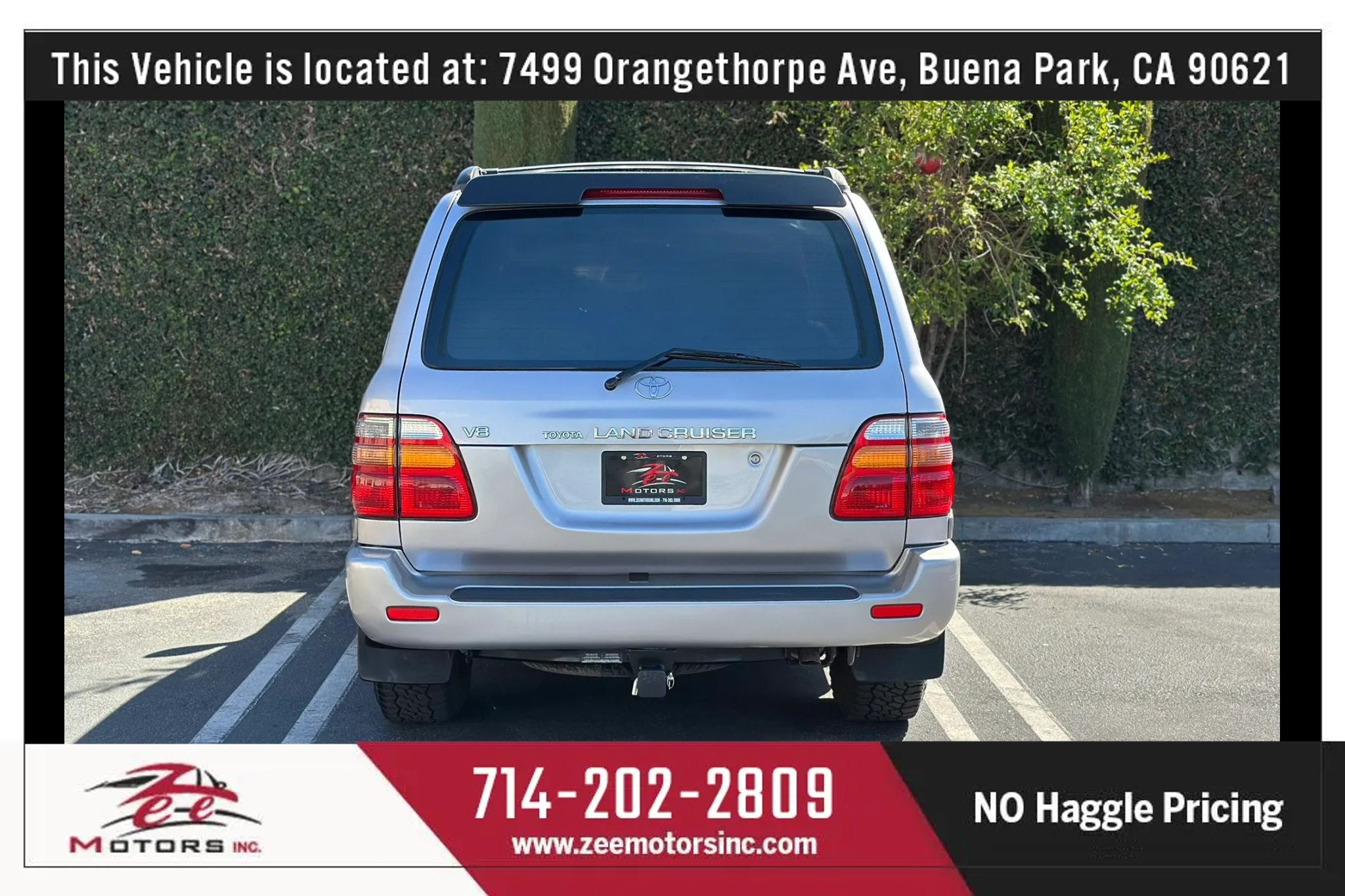 Used 2000 Toyota Land Cruiser AWD/4WD image 8