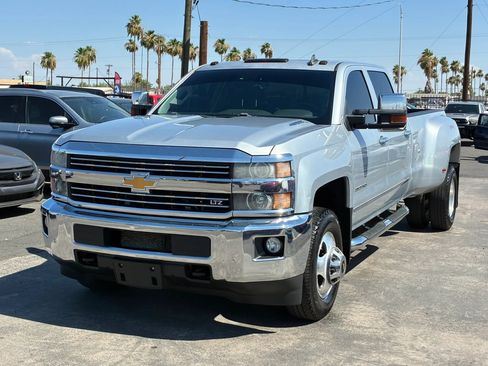 Used 2015 Chevrolet Silverado 3500 LTZ w/ Duramax Plus Package AWD/4WD image 2