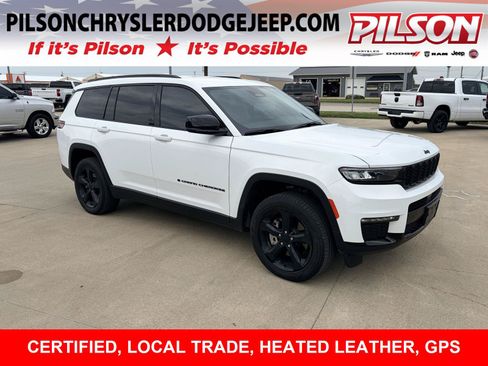 Used 2024 Jeep Grand Cherokee L Limited w/ Black Appearance Package AWD/4WD image 1