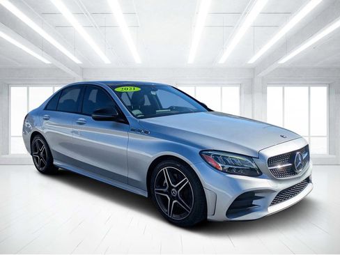 Used 2021 Mercedes-Benz C 300 Sedan w/ AMG Line image 1