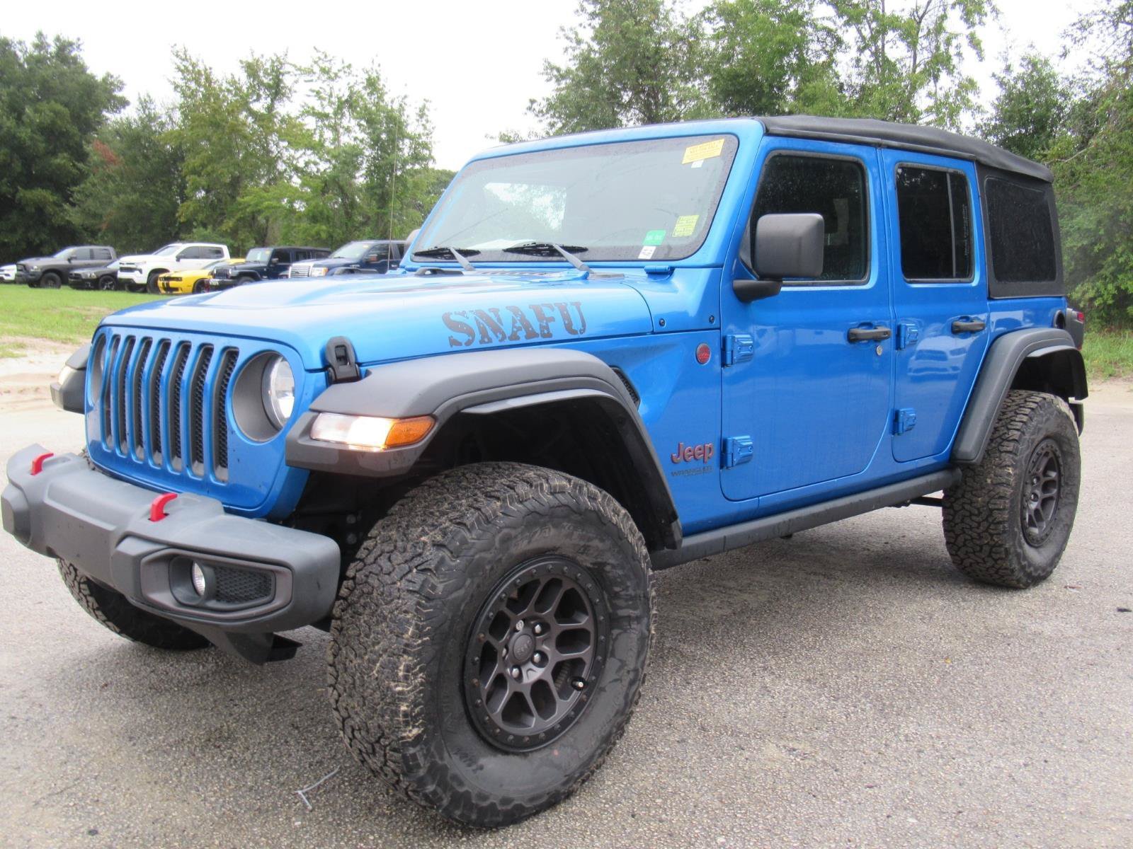 Used 2021 Jeep Wrangler Unlimited Rubicon w/ Xtreme Recon 35" Tire Package AWD/4WD image 2