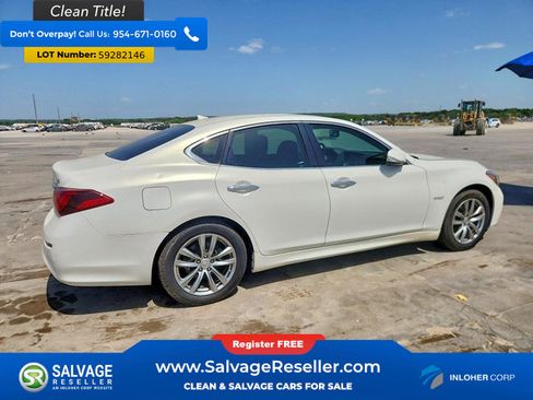 Used 2015 INFINITI Q70 Hybrid RWD image 4