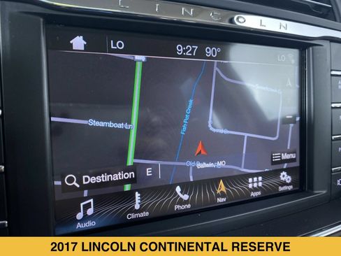Used 2017 Lincoln Continental Reserve w/ Technology Package AWD/4WD image 6