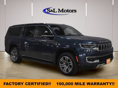 Certified 2024 Jeep Wagoneer L Series II w/ Flexible Seating Group AWD/4WD image 1