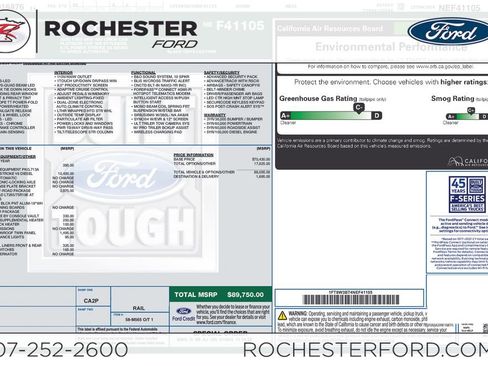 Certified 2022 Ford F350 Platinum w/ Tremor Off-Road Package AWD/4WD image 1
