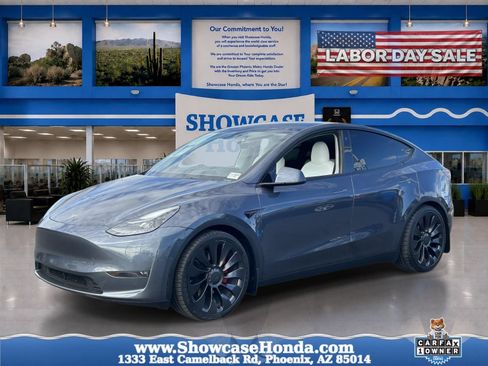 Used 2022 Tesla Model Y Performance AWD/4WD image 1