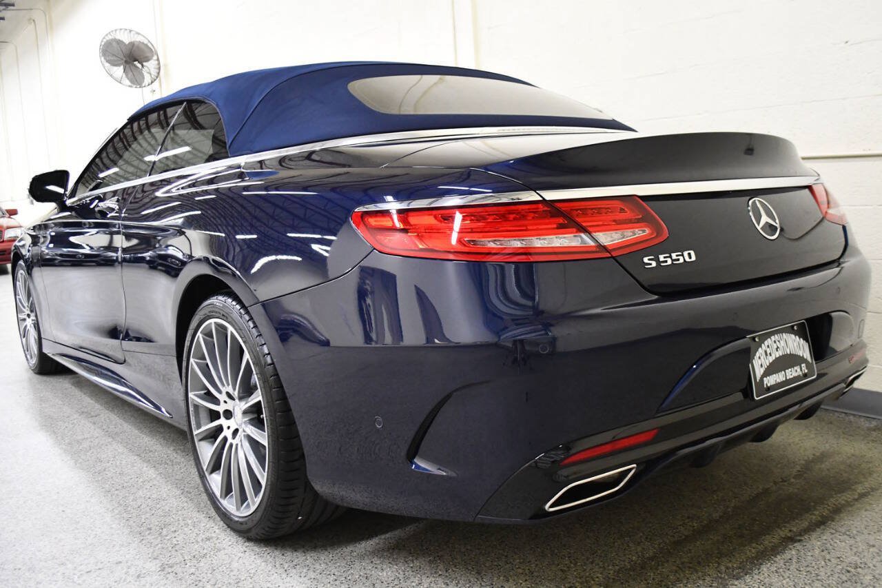 Used 2017 Mercedes-Benz S 550 Cabriolet image 32