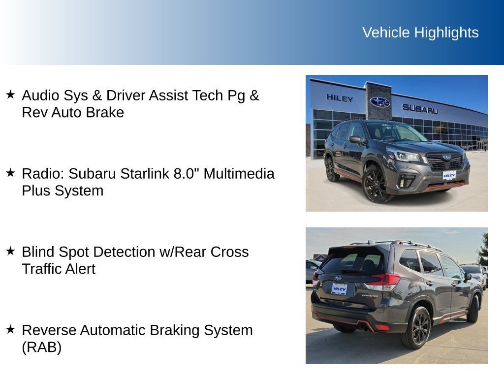 Used 2020 Subaru Forester Sport w/ Popular Package #2 AWD/4WD image 5
