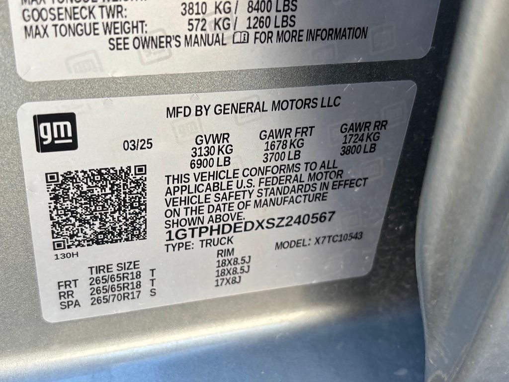 Used 2025 GMC Sierra 1500 SLT RWD image 42