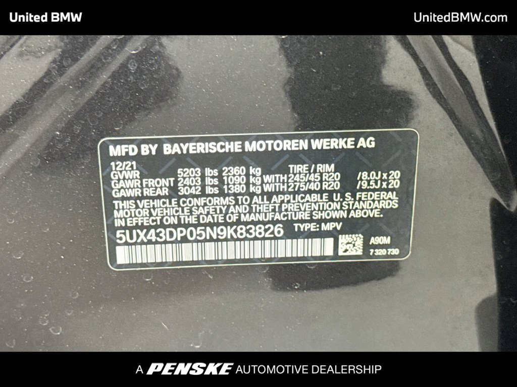 Used 2022 BMW X3 sDrive30i w/ M Sport Package 2 RWD image 22