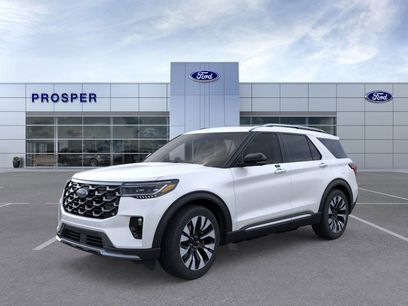 New 2026 Ford Explorer Platinum